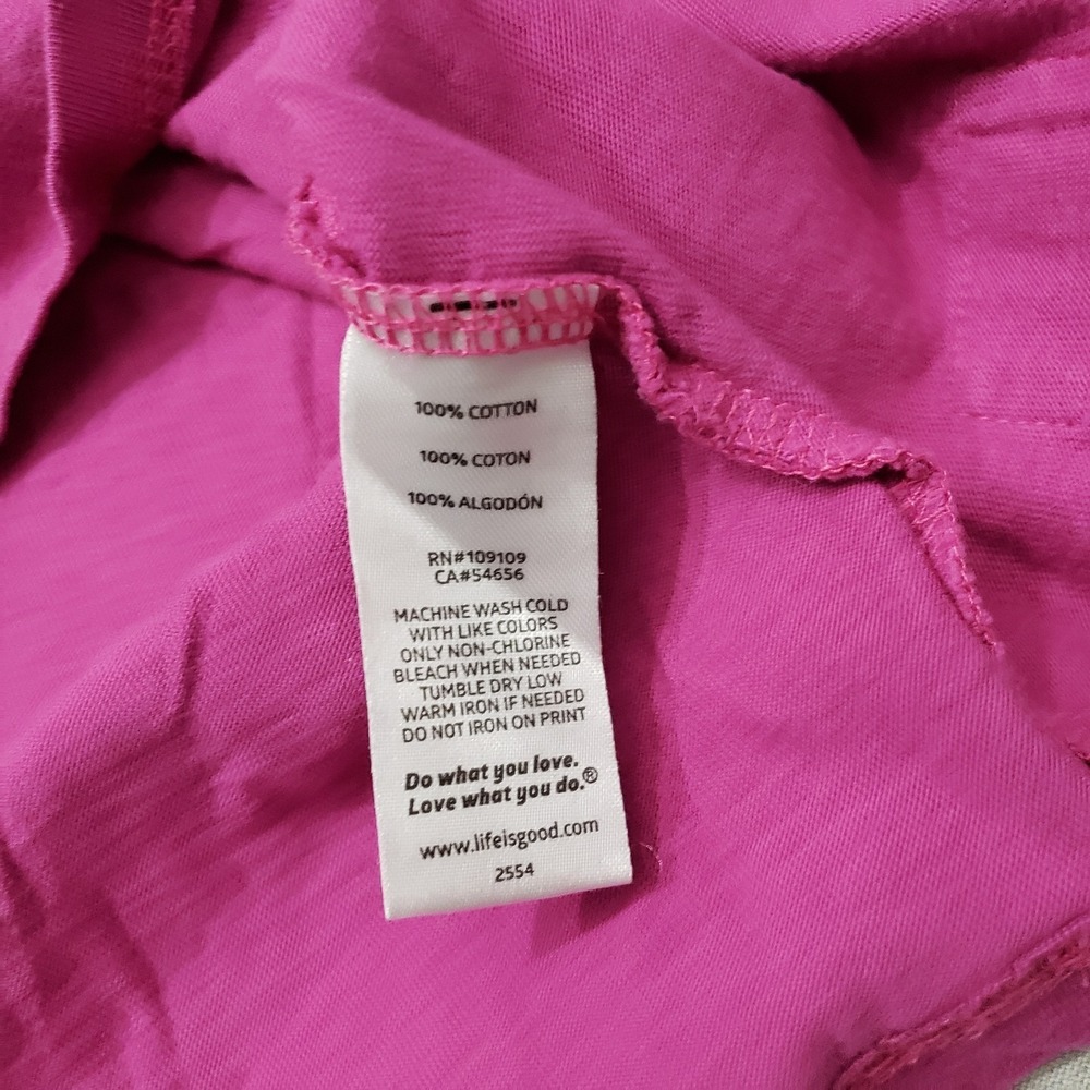 Life Is Good Top Womens 2XL Purple Crusher Tee Short Sleeve Mountain Mama - Picture 5 of 9